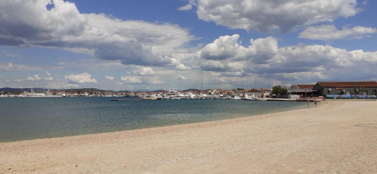 Beach Apartment Ana With Sea View, Balcony, Garden & Bbq, Murter - Dalmatia Kültér fotó